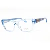 Guess Ladies Blue Rectangular Eyeglass Frames Gu50126 In Multi