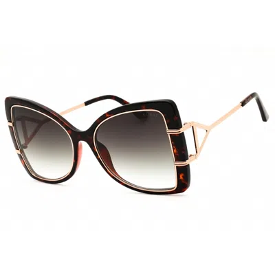 Guess Ladies Brown Oversized Sunglasses Gu7853