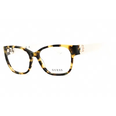 Guess Ladies Brown Rectangular Eyeglass Frames Gu50120