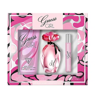 Guess Ladies Girl Gift Set Fragrances 085715349675 In Pink
