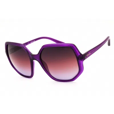 Guess Ladies Multi-color Oversized Sunglasses Gu7773 In Purple