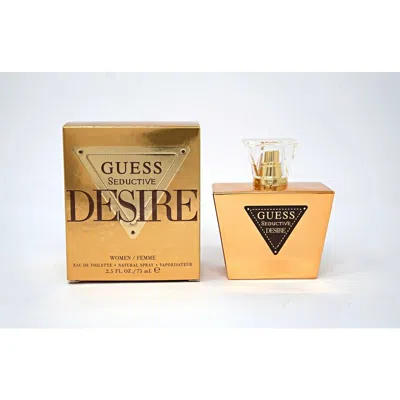 Guess Ladies Seductive Desire Edt Spray 2.5 oz Fragrances 085715350176 In Transparent