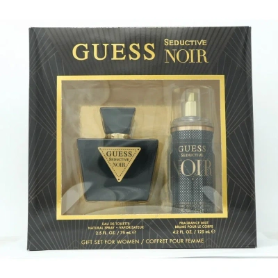Guess Ladies Seductive Noir Gift Set Fragrances 085715329585 In N/a