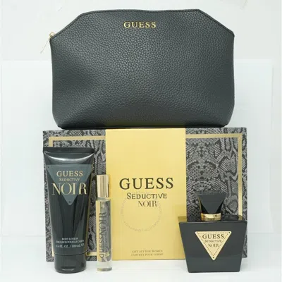 Guess Ladies Seductive Noir Gift Set Fragrances 085715329745 In White