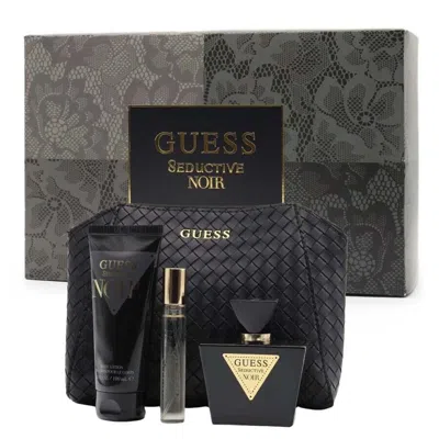 Guess Ladies Seductive Noir Gift Set Fragrances 085715349552 In Transparent