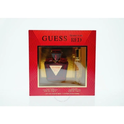 Guess Ladies Seductive Red Gift Set Fragrances 085715329516 In Red   /   Red. / Cherry / Pink