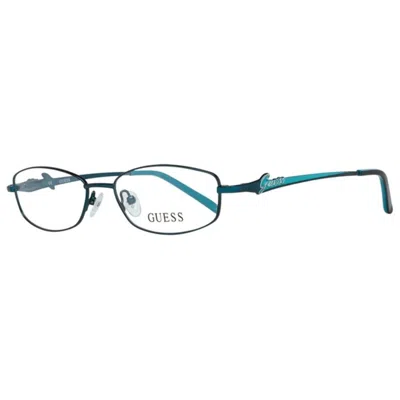 Guess Ladies' Spectacle Frame  Gu2284 51i33  51 Mm Gbby2 In Blue