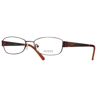 Guess Ladies' Spectacle Frame  Gu2404 53f61  53 Mm Gbby2 In Brown