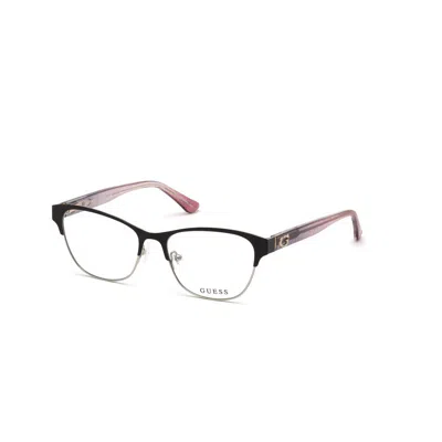 Guess Ladies' Spectacle Frame  Gu2679-52002  52 Mm Gbby2 In Black