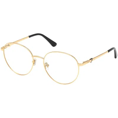 Guess Ladies' Spectacle Frame  Gu2812 Gbby2 In Gold