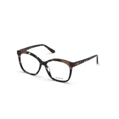 Guess Ladies' Spectacle Frame  Gu2820-55050  55 Mm Gbby2 In Black