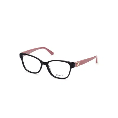 Guess Ladies' Spectacle Frame  Gu2854-s-51005  51 Mm Gbby2 In Black
