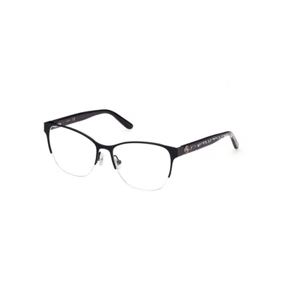 Guess Ladies' Spectacle Frame  Gu2873-56002  56 Mm Gbby2 In Black