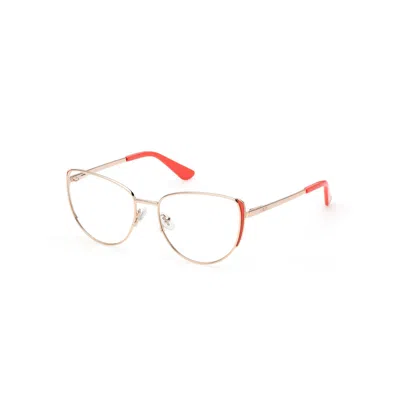 Guess Ladies' Spectacle Frame  Gu2904-50033  50 Mm Gbby2 In Pink