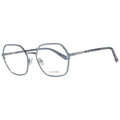 Guess Ladies' Spectacle Frame  Gu2912 53020 Gbby2 In Blue