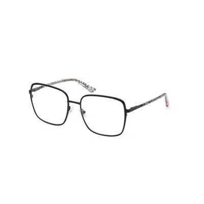 Guess Ladies' Spectacle Frame  Gu2914-56002  56 Mm Gbby2 In Black