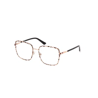 Guess Ladies' Spectacle Frame  Gu2914-56028  56 Mm Gbby2 In Gold