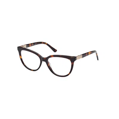 Guess Ladies' Spectacle Frame  Gu2942-52052  52 Mm Gbby2 In Brown