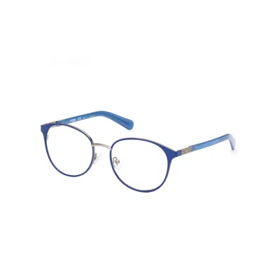 Guess Ladies' Spectacle Frame  Gu8254-54092  54 Mm Gbby2 In Blue