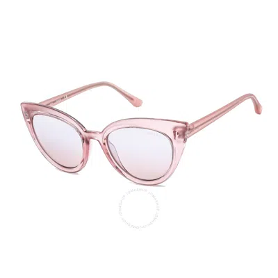 Guess Ladies Sunglasses Gu7628 74u 52 In Pink/red