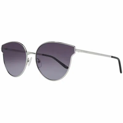 Guess Ladies' Sunglasses  Gf0353 6110b Gbby2 In Metallic