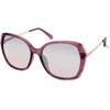 Guess Purple Metal Sunglasses
