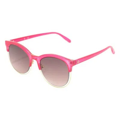 Guess Ladies' Sunglasses  Gg1159-5375f Gbby2 In Pink
