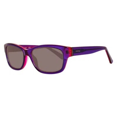 Guess Ladies' Sunglasses  Gu7409-5481a Gbby2 In Purple