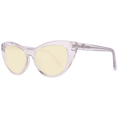 Guess Ladies' Sunglasses  Gu7565-5326e  53 Mm Gbby2 In White