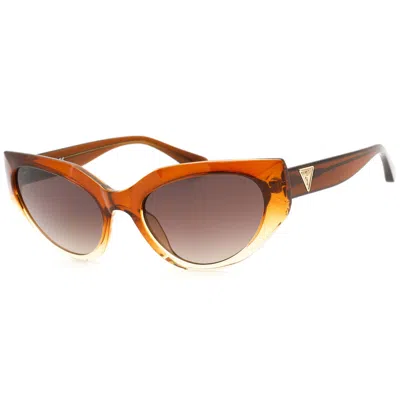 Guess Ladies' Sunglasses  Gu7787-a-47f  57 Mm Gbby2 In Orange