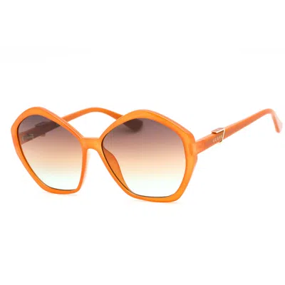 Guess Ladies' Sunglasses  Gu7813-44f  58 Mm Gbby2 In Orange