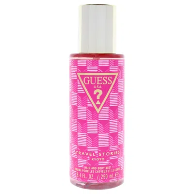 Guess Ladies Travel Stories Hair And Body Mist - Kyoto Travel Stories Kyoto Mist 8.4 oz Fragrances 0 In Pink