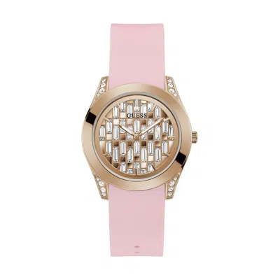 Guess Ladies' Watch  Gw0109l2 ( 39 Mm) Gbby2 In Pink