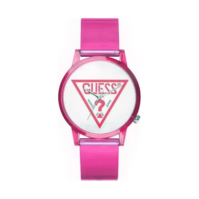 Guess Ladies' Watch  V1018m4 ( 42 Mm) Gbby2 In Pink