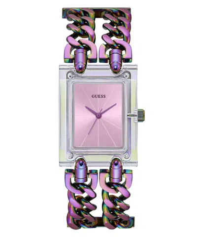 Pre-owned Guess Ladies Watch Wristwatch Mod Heavy Metal Gw0669l2