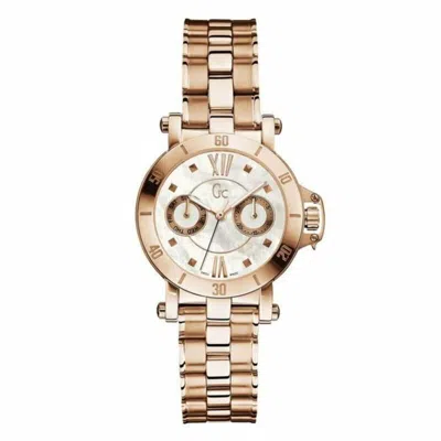 Guess Ladies'watch  X74008l1s ( 34 Mm) Gbby2 In Gold
