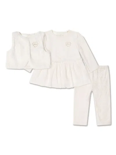 Guess Babies' Leggings Set In Neutrals