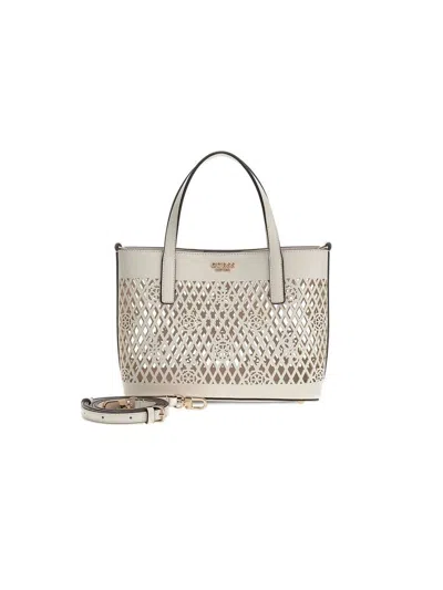 Guess Letty Tote Bag In White