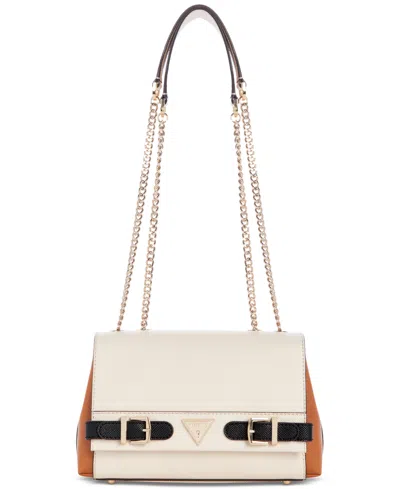 Guess Levante Convertible Crossbody Flap In White