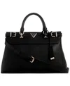 Guess Levante Luxury Satchel Bag In Black