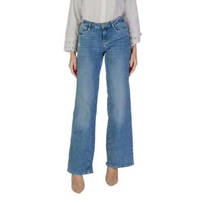 Guess Light Blue Cotton Bootcut Jean