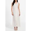 Guess Liliane Sleeveless Maxi Shirtdress In White