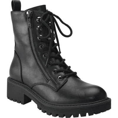Guess Locate Combat Boot In Black