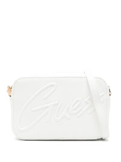 Guess Kids' Logo-embossed Bag In White