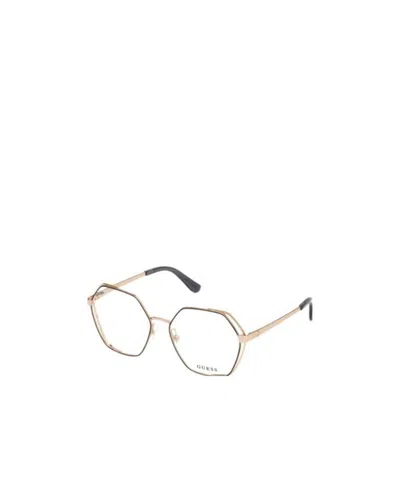 Guess Logo Flat Mirror In Nude