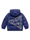 LOGO-PRINT PADDED JACKET