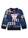 GUESS LOGO-PRINT SWEATSHIRT