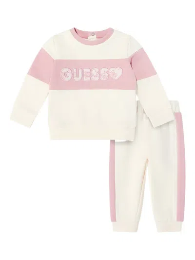 GUESS LOGO STRIPE TRACKSUIT