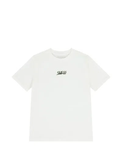 Guess Logo T-shirt In White