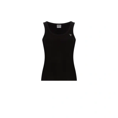 Guess Logo Tank Top In Black